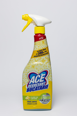 Degresant bucatarie - Ace Spray, degresant, pentru bucatarie fara clor, 650 ml