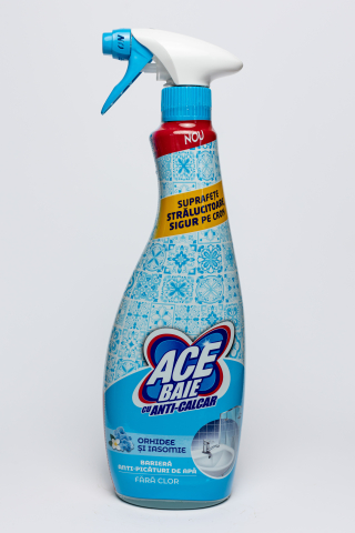 Solutii anti-calcar - Ace Spray, solutie anti-calcar, pentru baie, 650 ml