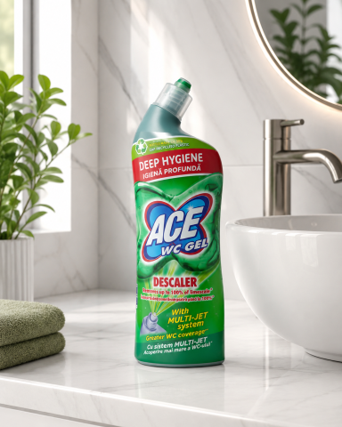 Solutii anti-calcar - ACE WC Gel Decalcifiant Anti-Calcar pentru Vasul de Toaletă 700 ml