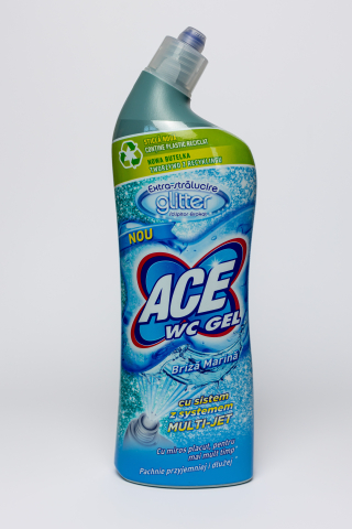 Solutii anti-calcar - Ace Wc Glitter, gel decalcifiant, Briza Marina, 700 ml