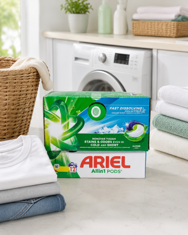 Capsule detergent rufe - Ariel All in 1 Pods Alpine Detergent Capsule Rufe 12 Capsule