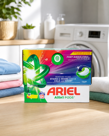 Capsule detergent rufe - Ariel All in 1 Pods Color Detergent Capsule Rufe 12 Capsule
