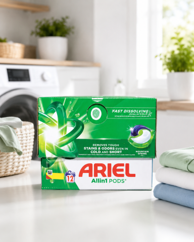 Capsule detergent rufe - Ariel All in 1 Pods Mountain Spring Detergent Capsule Rufe 12 Capsule