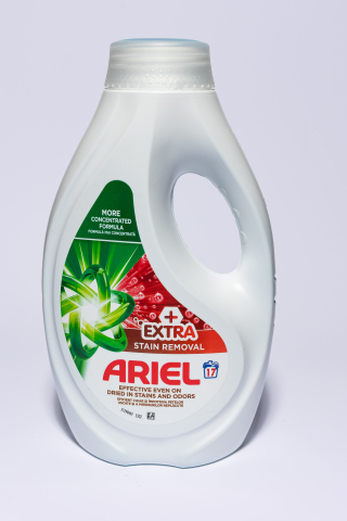 Detergenți și balsam rufe - Ariel Extra Stain Removal, detergent automat de rufe, lichid, 17 spalari, 0.765 l