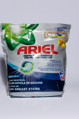 Detergenți și balsam rufe - Ariel Professional Original, detergent automat de rufe, capsule, 60 buc