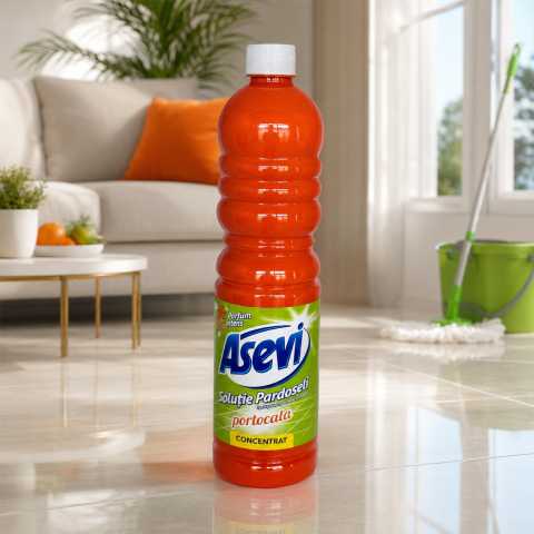 Curățenie casă - Asevi Portocală Soluție Concentrată Pardoseli Parfum Citrice 1 L