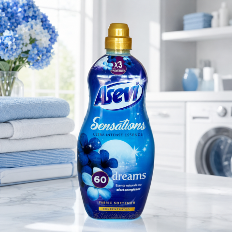 Detergenți & balsam rufe - Asevi Sensations Dreams Balsam Rufe Concentrat 1,44 L 60 Spălări