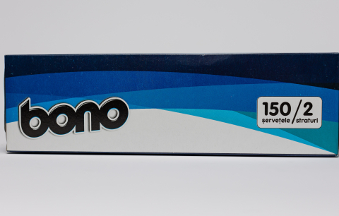 Prosoape de hartie si servetele - Bono, servetele hartie, 2 straturi, 150 buc