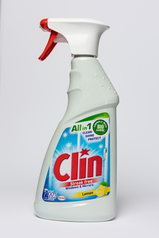 Produse curatenie casa - Clin All in 1 Lemon Soluție Curățat Geamuri-500 ml