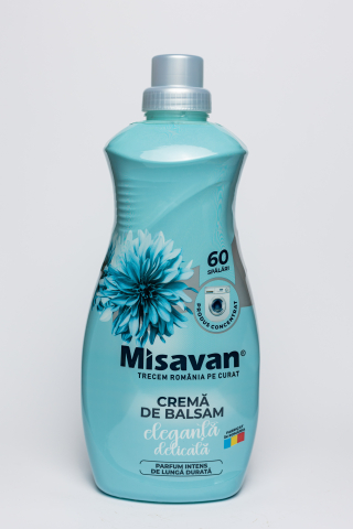 Detergenți și balsam rufe - Crema de balsam rufe Misavan Eleganta delicata 1.5l