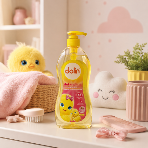 Șampon copii - Dalin Baby Șampon Detangling pentru Copii Pieptănare Ușoară 700 ml  4. URL Produs