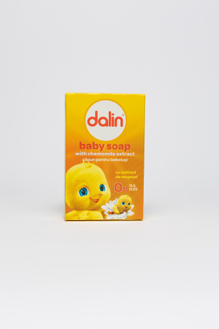 Sapun - Dalin Baby, sapun solid, cu musetel, 100 g
