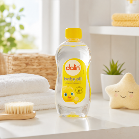 Îngrijire bebeluși & copii - Dalin Baby Oil Ulei de Corp pentru Bebeluși 300 ml