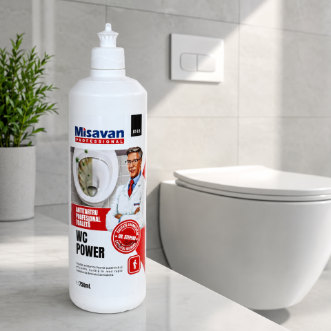 Detergenți profesionali universali - Detartrant profesional pentru toaletă Dr. Stephan WC Power 750 ml