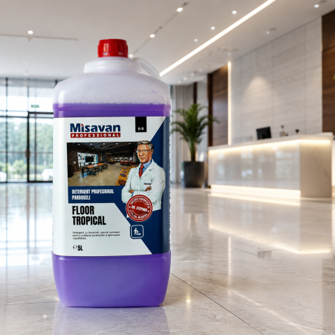 Curățenie profesională - Misavan Professional Floor Tropical Detergent Pardoseli 5 L