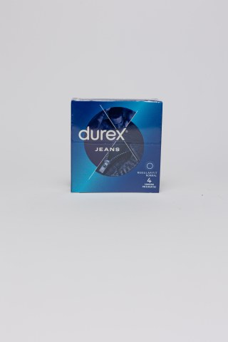 Ingrijire personala - Durex  Jeans, prezervative, 4 buc