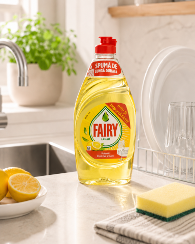 Curățenie bucătărie - Fairy Lemon Detergent de Vase 750 ml