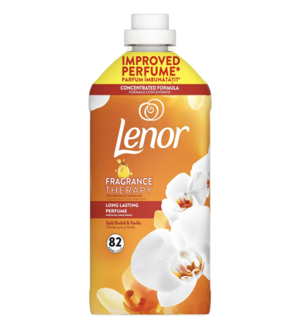 Balsam de rufe - Lenor  Gold Orchid&Vanilla, balsam de rufe, 82 spalari, 1.722 l