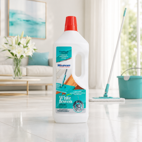 Curățenie casă - Misavan White Flowers Detergent Pardoseli 800 ml