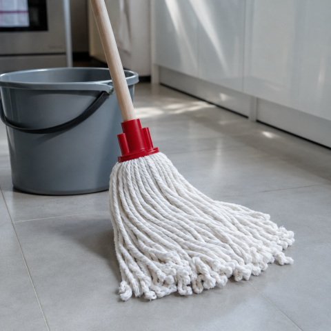 Mopuri & accesorii - Misavan Mop din bumbac 250 g – rezervă absorbantă pentru pardoseli