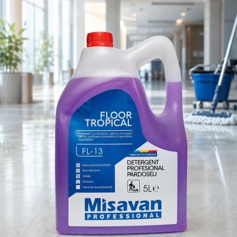 Curățenie profesională - Misavan Professional Floor Tropical Detergent Pardoseli 5 L