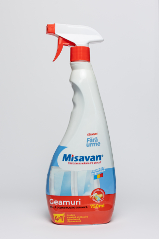 Solutii pentru geamuri - Misavan solutie curatare geamuri 4in1 750ml