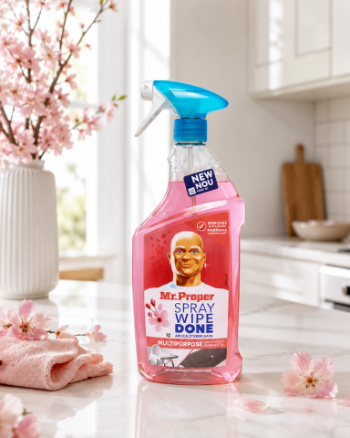 Soluții curățare bucătărie - Mr Proper Spray Universal Cherry Blossom 800 ml