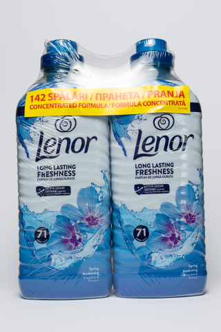 Balsam de rufe - Pachet Lenor Spring Awakening, 2 x balsam rufe, 1.491 l, 142 spalari