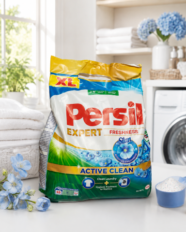 Detergent rufe pudră - Persil Expert Freshness by Silan Detergent Pudră 3.375 kg 45 Spălări