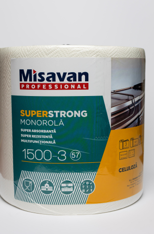 Hartie profesionala - Prosop hartie monorola Misavan Professional Super Strong 3 str, 527 foi