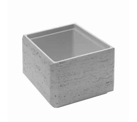 Boltar din beton pentru gard Traverstone Block, silver 300 x 300 x 200 mm [1]