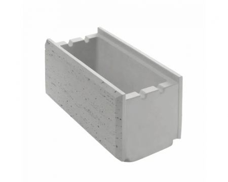 Boltari gard Traverstone - Boltar din beton pentru gard Traverstone Block, silver 400 x 200 x 200 mm