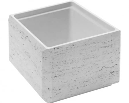 Boltari gard Traverstone - Boltar din beton pentru gard Traverstone Block, white 300 x 300 x 200 mm