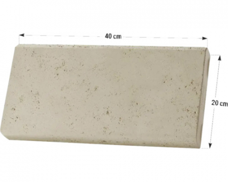Bordură STAR STONE Traverstone 40x20x5 cm, smoke [1]