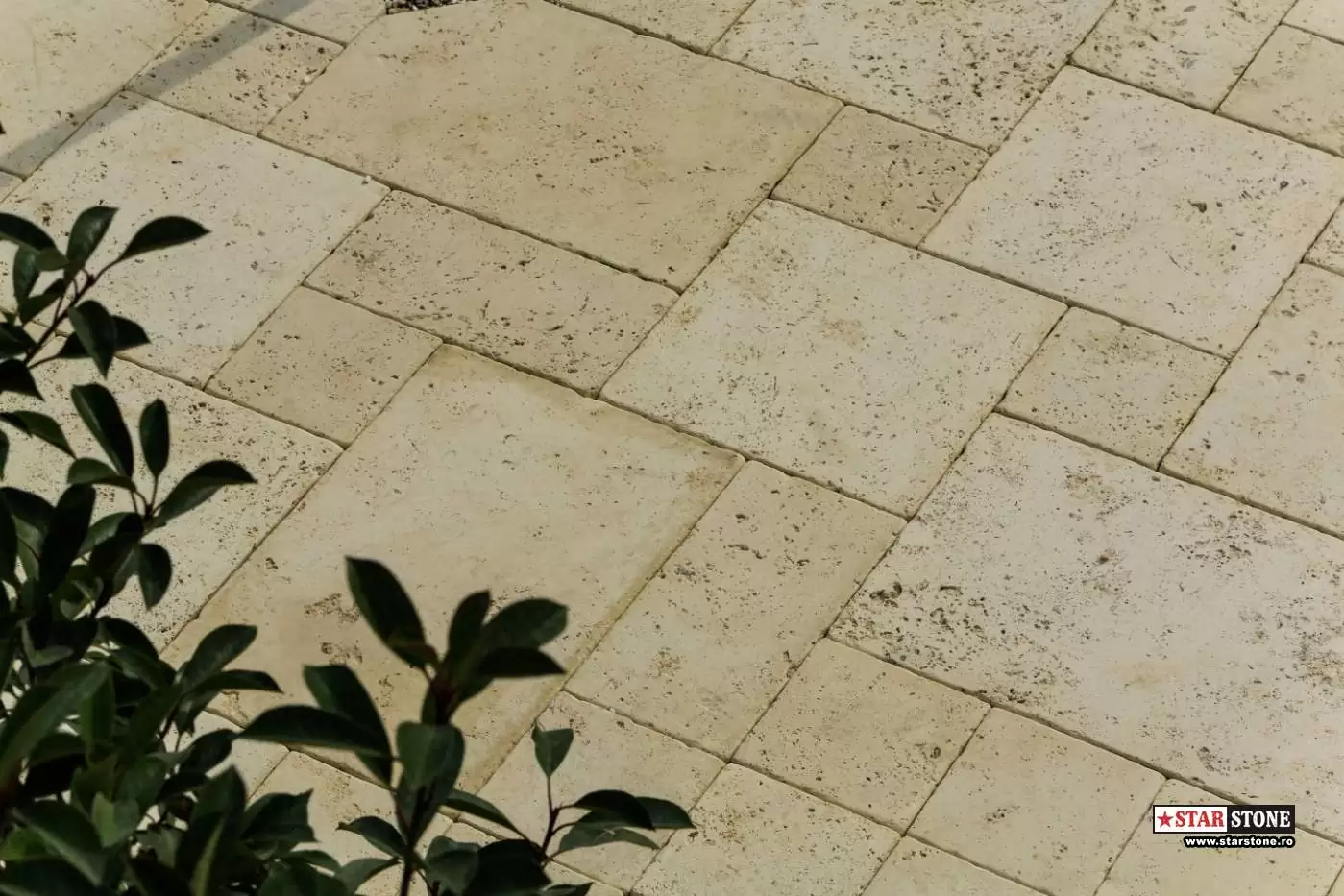 Pavaje si borduri - Dala pavaj beton, Arvore - modul francez, smoke 3 cm
