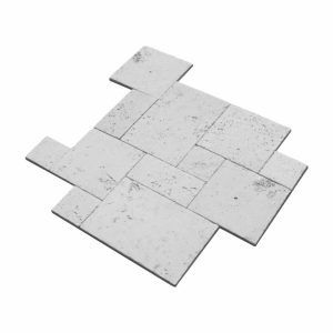 Pavaje si borduri - Dala pavaj beton, Arvore - modul francez, white 3 cm