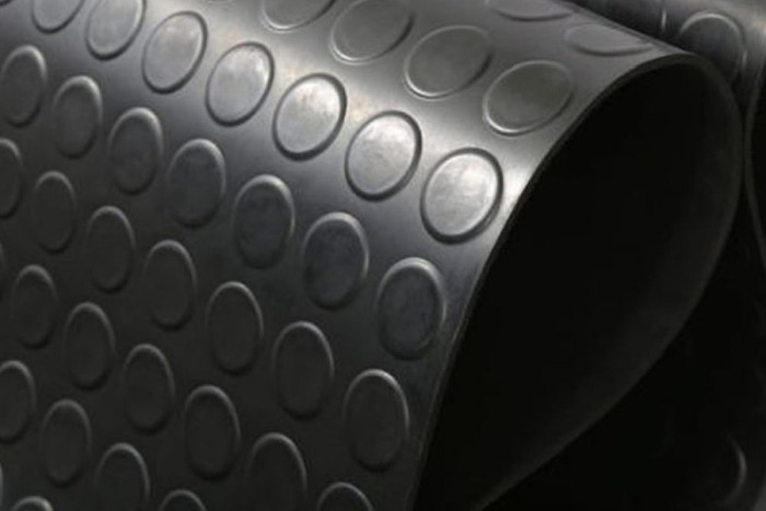 Rola covor cauciuc antiderapant cu buline 3mm grosime, 1500 mm latime, 10m lungime (15 mp) [2]