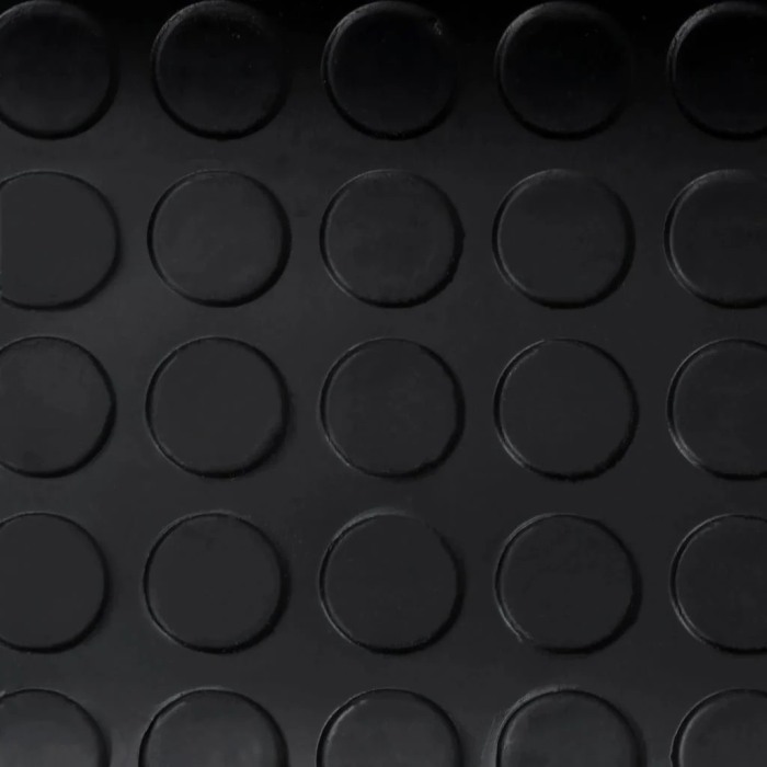 Rola covor cauciuc antiderapant cu Buline 6mm grosime, 1200 mm latime, 10m lungime (12 mp) [4]