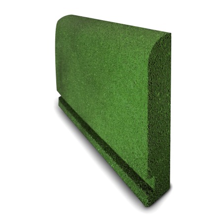 Borduri - Bordură de cauciuc 500x250x40 mm verde