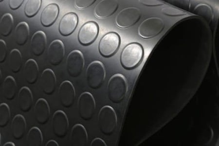 Covor cauciuc antiderapant cu Buline 3mm grosime, 1200mm latime [1]