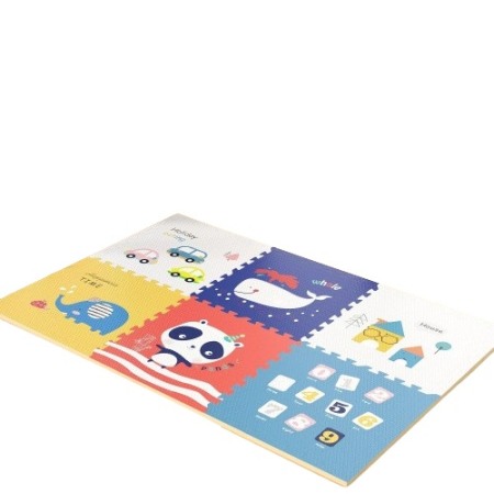 COVOR PUZZLE  1200x1200X12MM Multicolor Animale/Cifre [7]