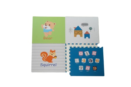 COVOR PUZZLE  1200x1200X12MM Zoo/Cifre [4]