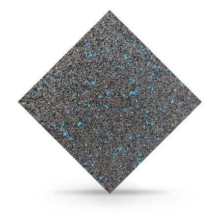 Toate produsele - PAVELE CAUCIUC 1000X1000X25MM NEGRU FITNESS + EPDM ALBASTRU