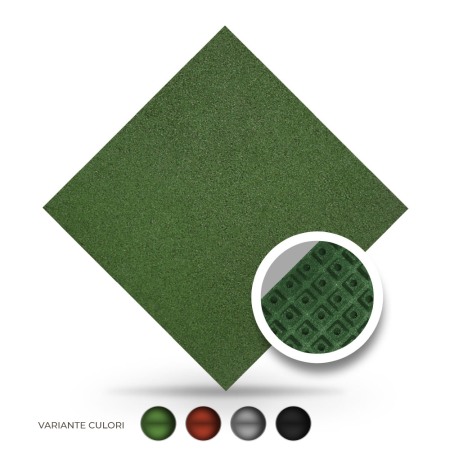 Montaj pe nisip - PAVELE CAUCIUC ALVEOLARE 500X500X35MM