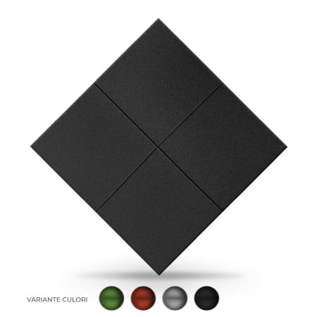 Pavele cauciuc - PAVELE CAUCIUC PLANE 1000X1000X40MM