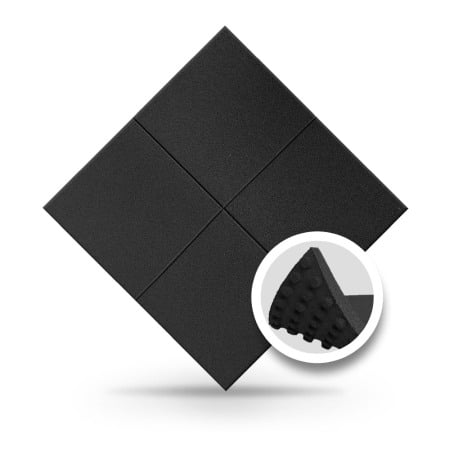 Zootehnie - Pavele cauciuc Zootehnie cramponate 1000x1000x40 mm