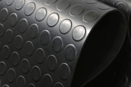 Rola covor cauciuc antiderapant cu Buline 3mm grosime, 1200 mm latime, 10m lungime (12 mp) [1]