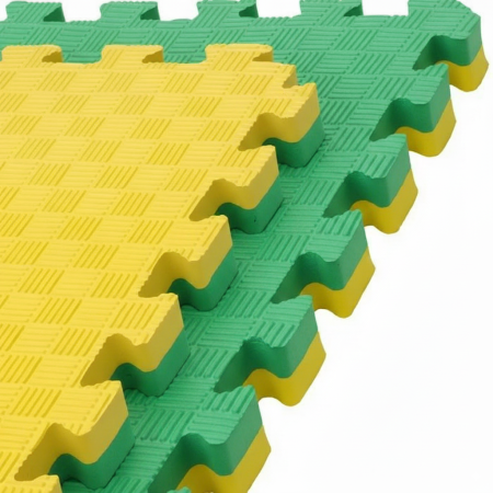 Tatami Puzzle 1000 x 1000 x 25 mm galben/verde [1]