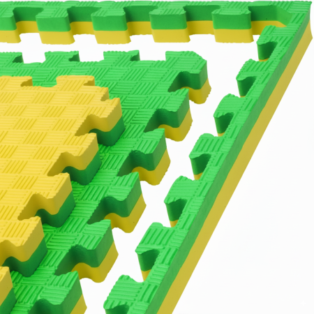 Camera copilului - Tatami Puzzle 1000 x 1000 x 25 mm galben/verde