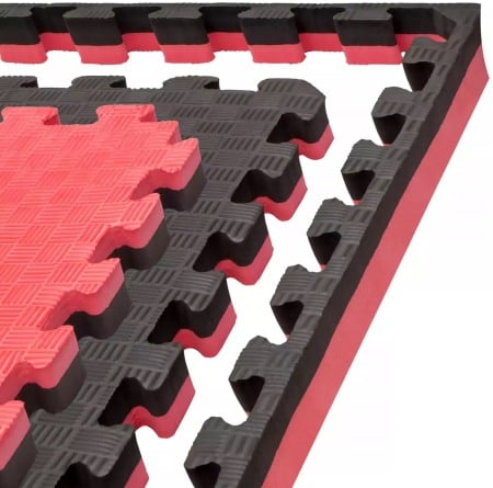 Camera copilului - Tatami Puzzle 1000 x 1000 x 40 mm rosu/negru